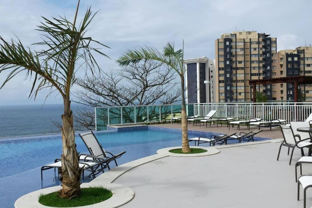 Vista Mar Nascente, Dois Quartos, NOVO, no melhor do Rio Vermelho, Celebration, Condomínio Club, 1103 Salvador de Bahía Exterior foto