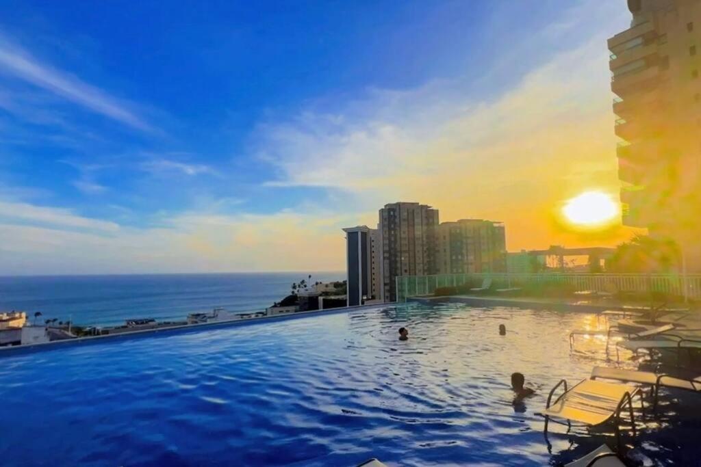 Vista Mar Nascente, Dois Quartos, NOVO, no melhor do Rio Vermelho, Celebration, Condomínio Club, 1103 Salvador de Bahía Exterior foto